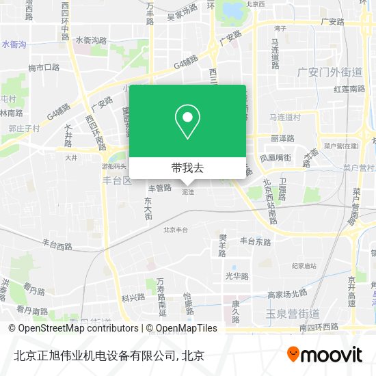 北京正旭伟业机电设备有限公司地图