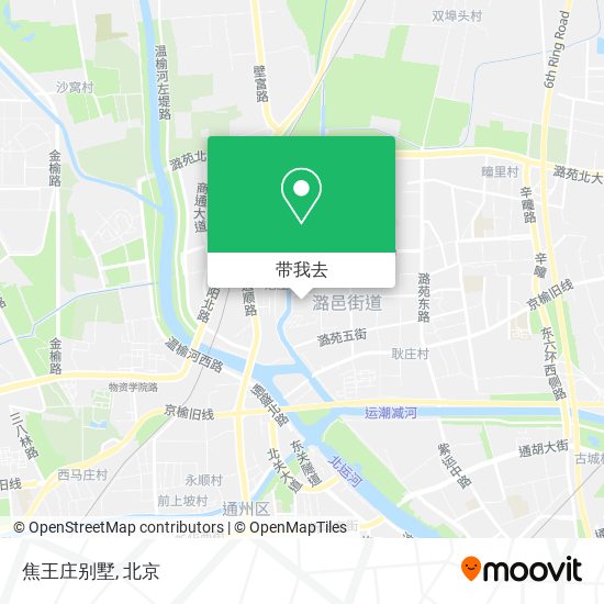 焦王庄别墅地图