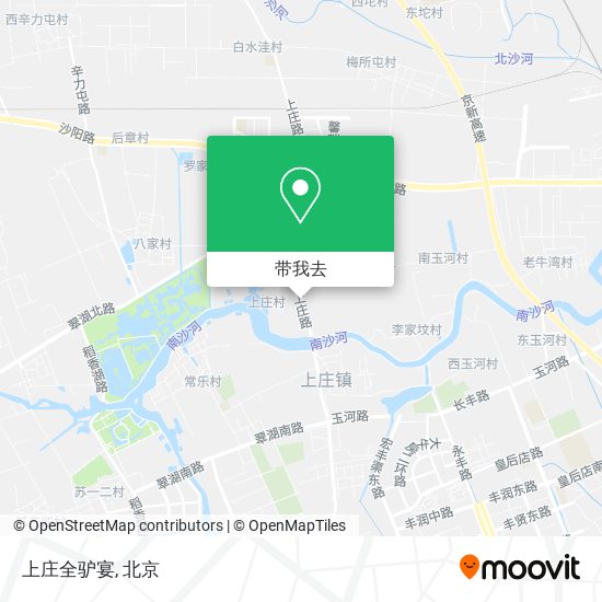 上庄全驴宴地图