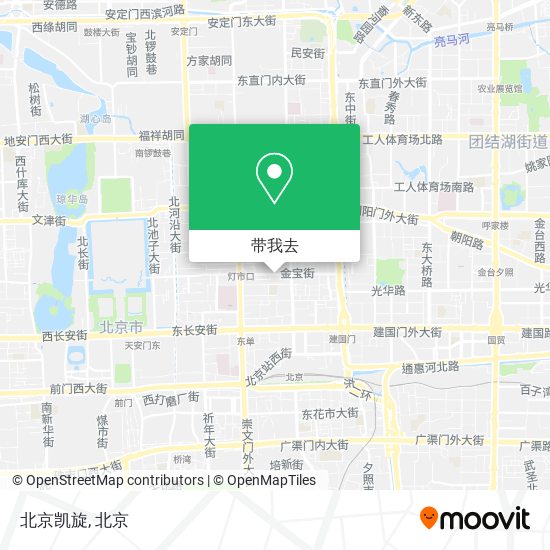 北京凯旋地图