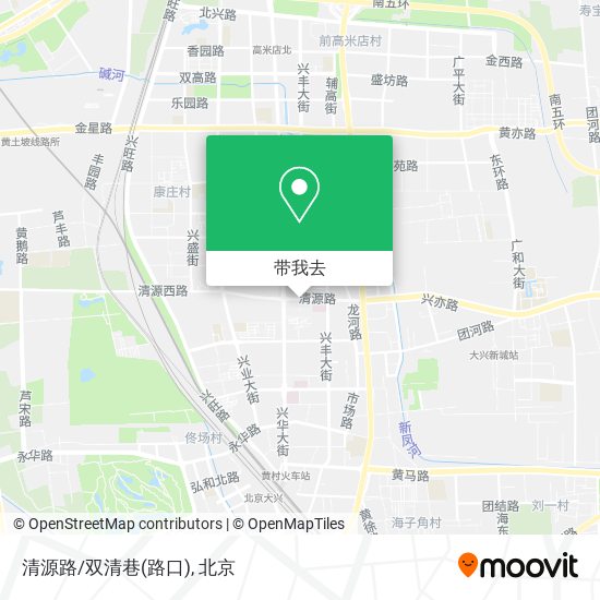 清源路/双清巷(路口)地图