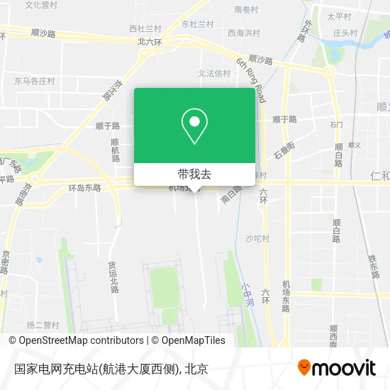 国家电网充电站(航港大厦西侧)地图