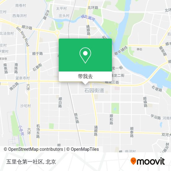 五里仓第一社区地图