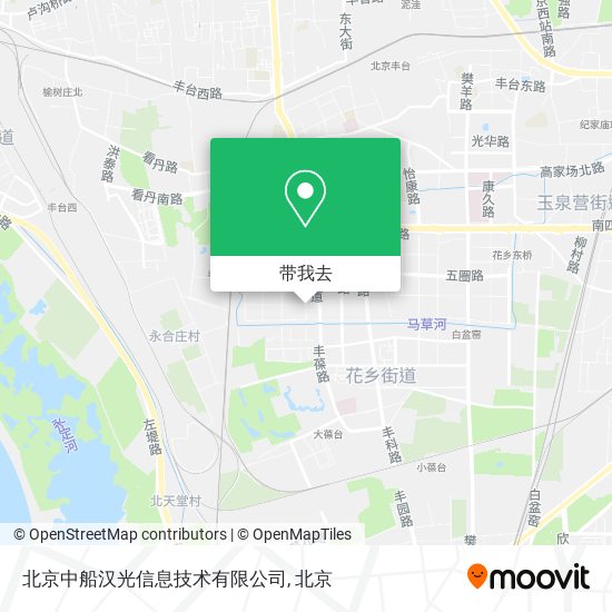 北京中船汉光信息技术有限公司地图
