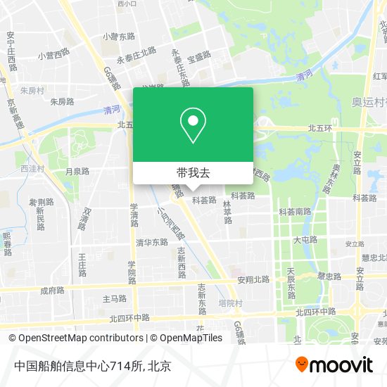 中国船舶信息中心714所地图