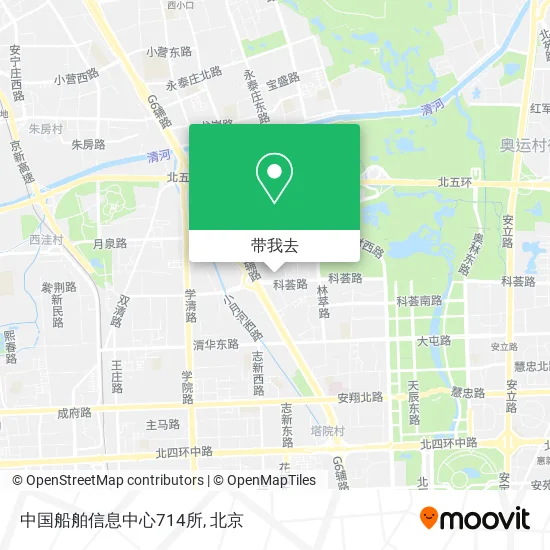 中国船舶信息中心714所地图