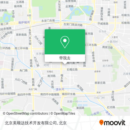 北京美顺达技术开发有限公司地图