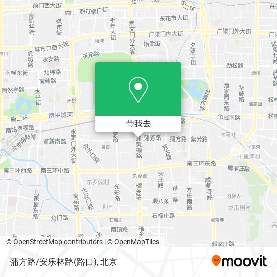 蒲方路/安乐林路(路口)地图