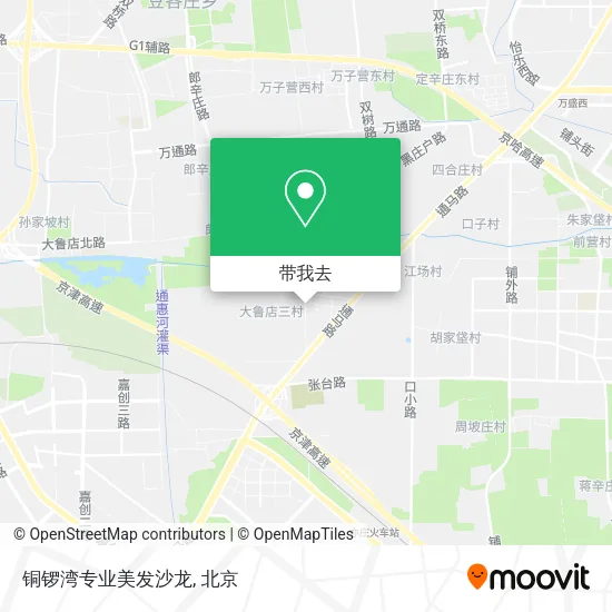 铜锣湾专业美发沙龙地图