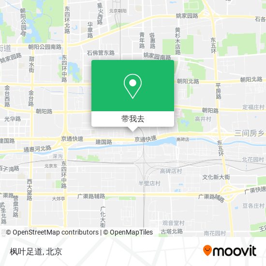 枫叶足道地图