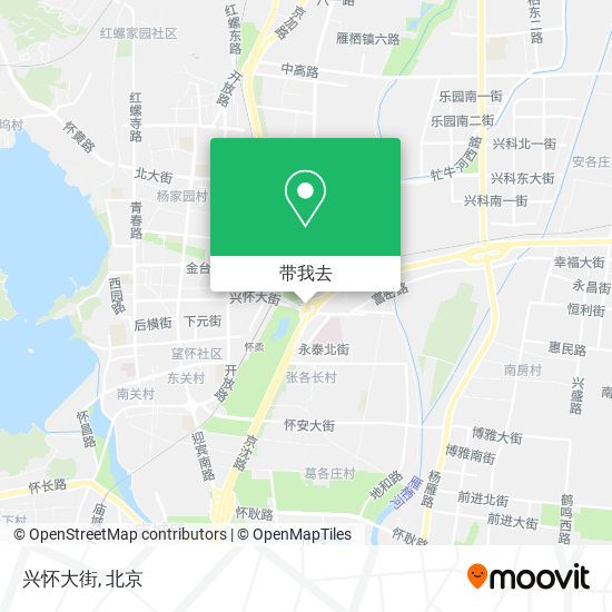 兴怀大街地图