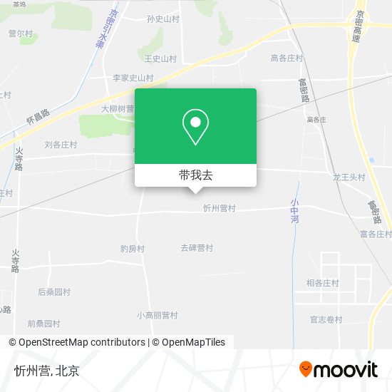 忻州营地图