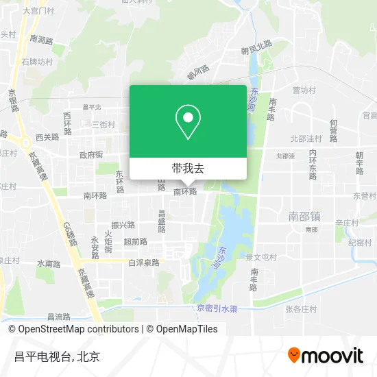 昌平电视台地图