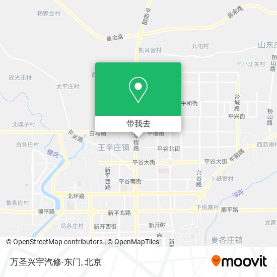万圣兴宇汽修-东门地图