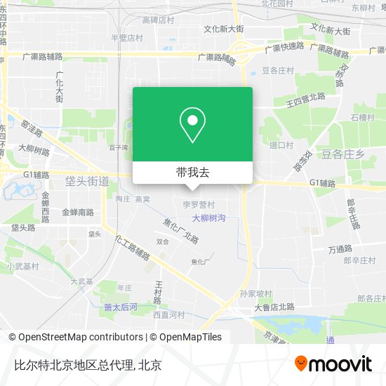 比尔特北京地区总代理地图