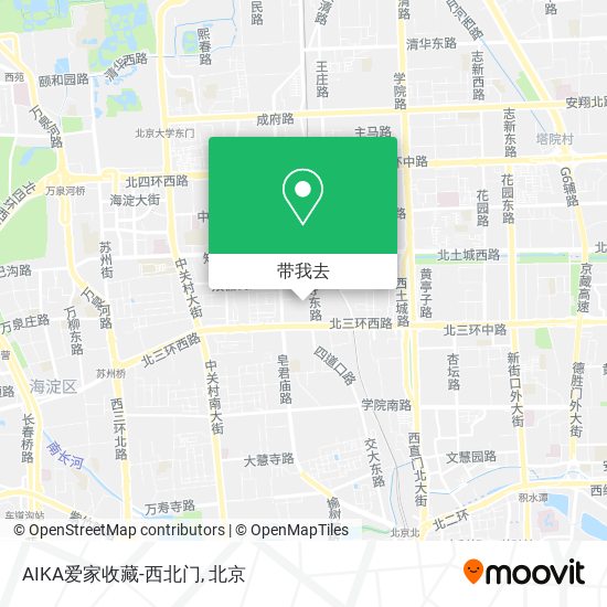 AIKA爱家收藏-西北门地图