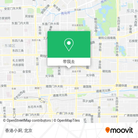 香港小厨地图