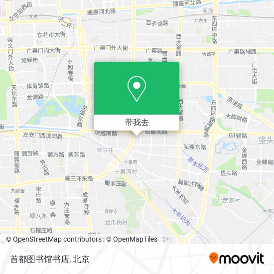 首都图书馆书店地图