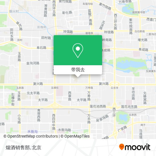 烟酒销售部地图