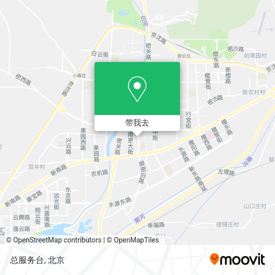 总服务台地图