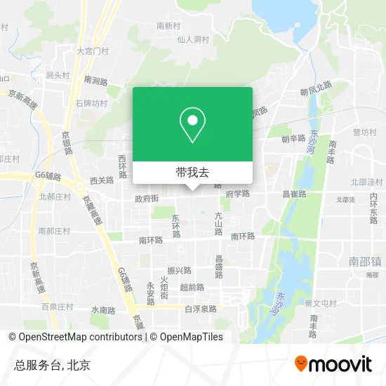 总服务台地图