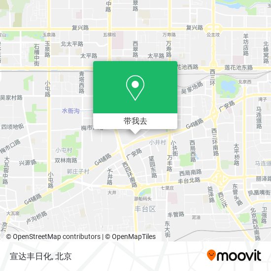 宣达丰日化地图