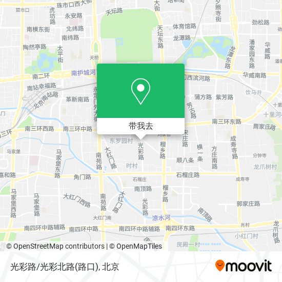 光彩路/光彩北路(路口)地图