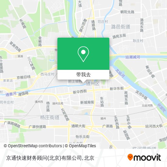 京通快速财务顾问(北京)有限公司地图