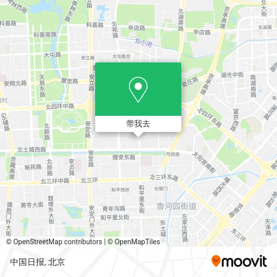 中国日报地图