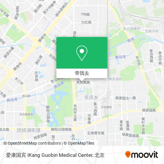 爱康国宾 iKang Guobin Medical Center地图