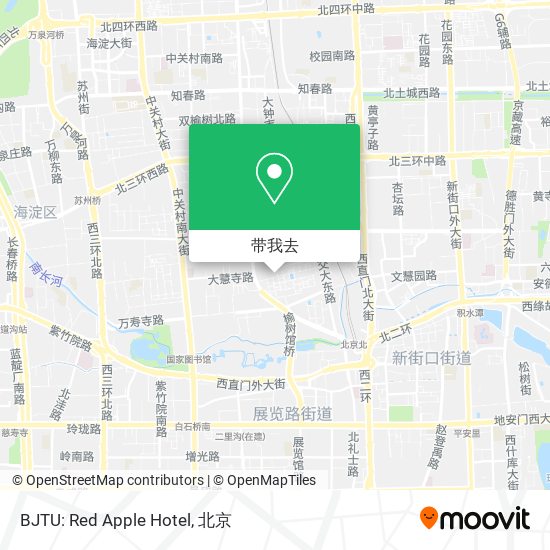 BJTU: Red Apple Hotel地图