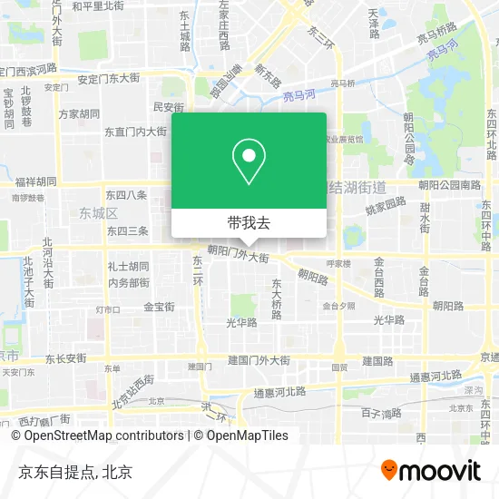 京东自提点地图