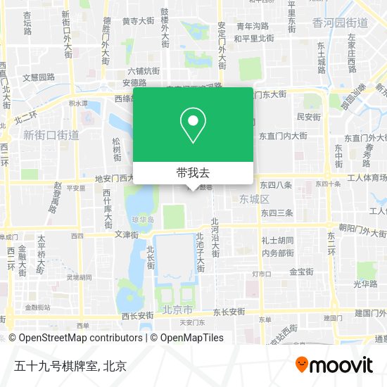 五十九号棋牌室地图