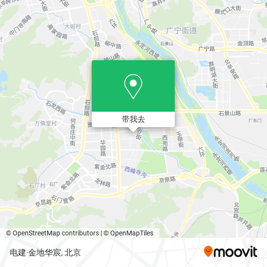 电建·金地华宸地图