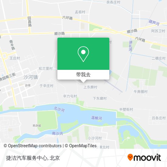 捷洁汽车服务中心地图