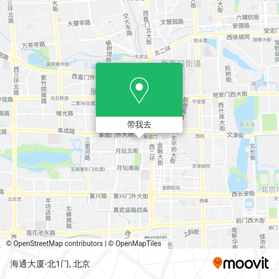 海通大厦-北1门地图