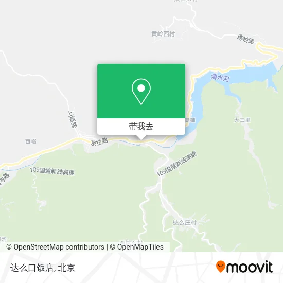 达么口饭店地图