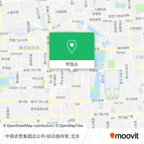 中国农垦集团总公司-信访接待室地图
