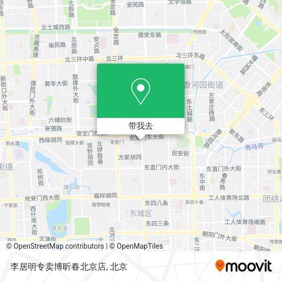 李居明专卖博昕春北京店地图