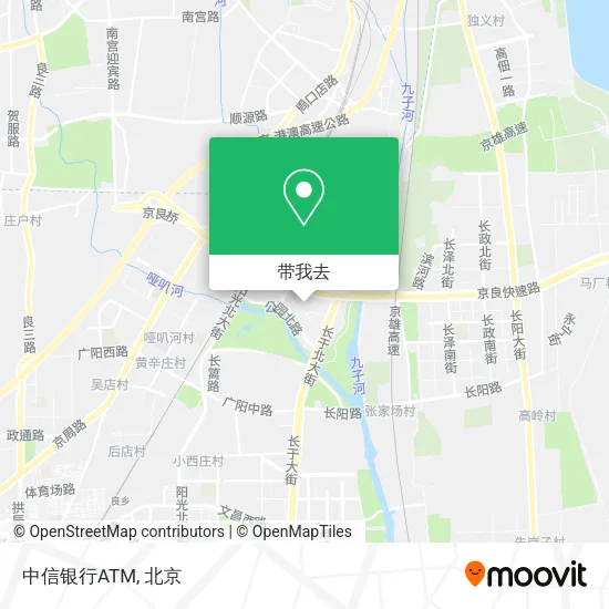 中信银行ATM地图