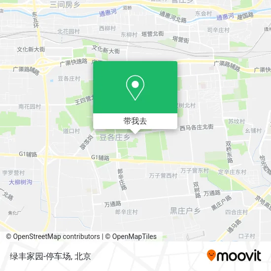 绿丰家园-停车场地图
