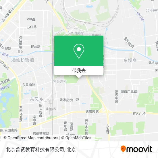 北京普贤教育科技有限公司地图