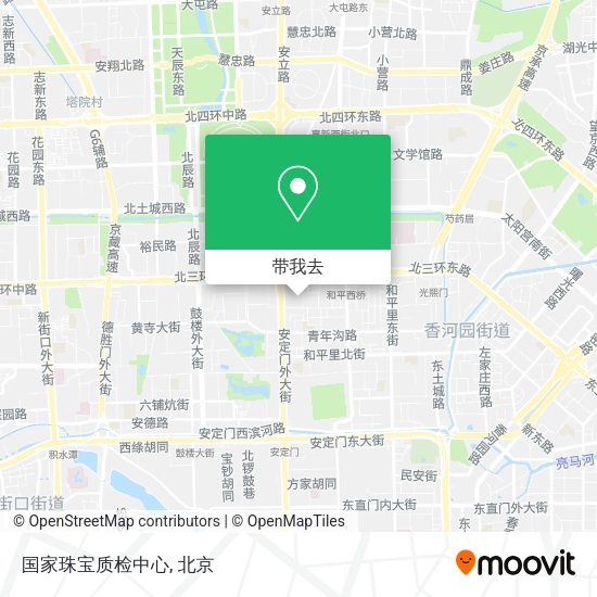 国家珠宝质检中心地图