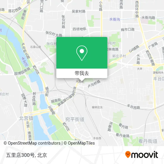 五里店300号地图