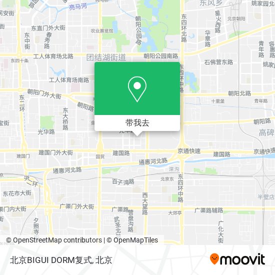 北京BIGUI DORM复式地图