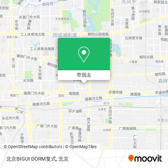 北京BIGUI DORM复式地图