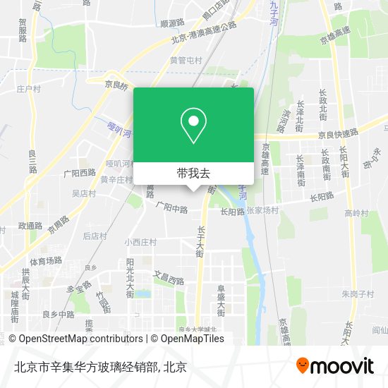 北京市辛集华方玻璃经销部地图