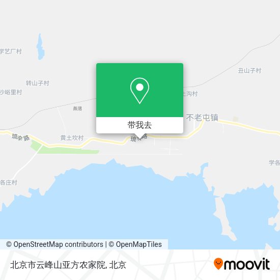 北京市云峰山亚方农家院地图