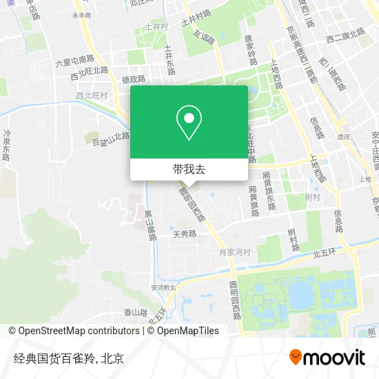 经典国货百雀羚地图