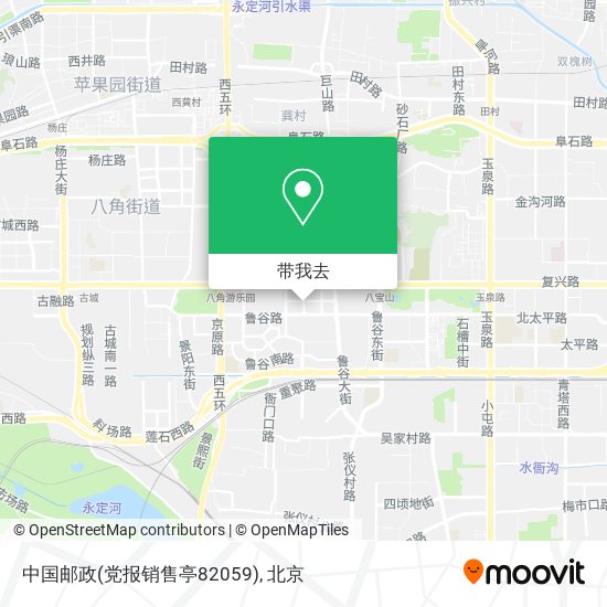 中国邮政(党报销售亭82059)地图